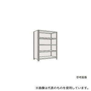 サカエ LWE1315 物品棚LE型 120kg/段 高さ1800mm 5段タイプ W1200×D300×H1800mm