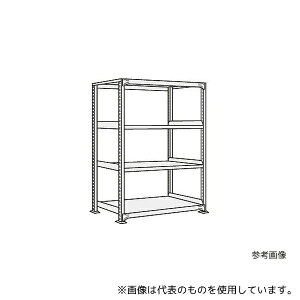サカエ NEW-1344 中軽量棚NEW型 200kg/段 単体 高さ1800mm 4段タイプ W1200×D600×H1800mm