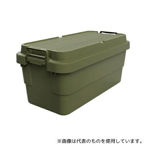 トラスコ中山 ODCF-70 トランクカーゴ フラット天板仕様 70L ОD色