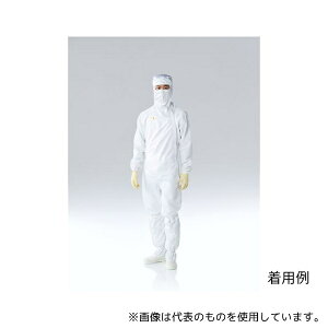 東洋リントフリー FP1205-01 M オートクレーブ対応フード・マスク一体型ツナギ服 白 M