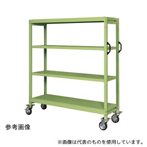 �T�J�G GSR-9743GGJ ���y�ʃL���X�^�[���b�NGSR�^(�S���ԁE4�֎���) W1800×D600×H1680mm 3�i �O���[��