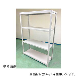 明興関包スチール SR20-7460-4 中軽量ボルトレスラック らくらくラック 単体 H2100×W1200×D600mm 天地4段単体
