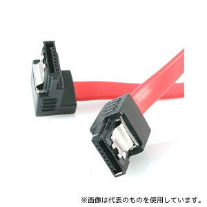 StarTech.com LSATA12RA1 SATA�P�[�u�� 30cm ���b�`�t���R�l�N�^ �Б�������L�^�^�C�v