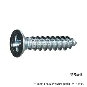 トラスコ中山 Y834-0425 皿頭タッピングねじ 1種A ユニクロ M4×25 20本入 少量パック