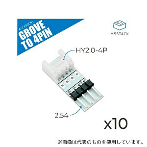 M5Stack M5STACK-A099 Grove-4�s���R�l�N�^(10��)