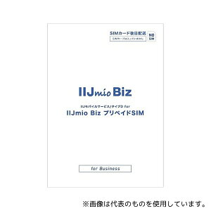 IIJ IM-B444 IIJoCT[rX ^CvD for IIJmio Biz vyChSIM(3GB 12)
