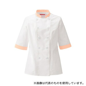 KAZEN 690-74 レディスコックシャツ マンゴー S