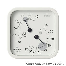 タニタ TD-587-IV 温湿度計 アイボリー