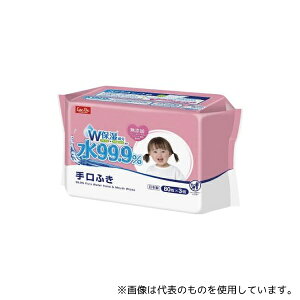 レック E00871 水99.9% 手口ふきW 80枚入×3個パック