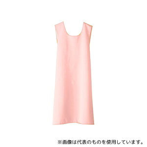 フットマーク 403310-739 パッとつけられる入浴介護エプロン ピーチ L-LL
