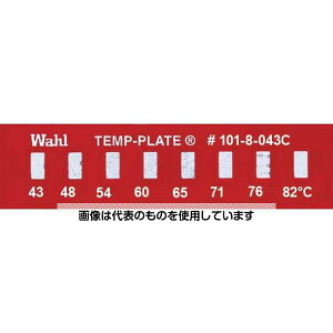 Wahl�@instruments �e���v�E�v���[�g 38mm×10mm 8�_�\�� 10���� 101-8-043 1�P�[�X(10����)