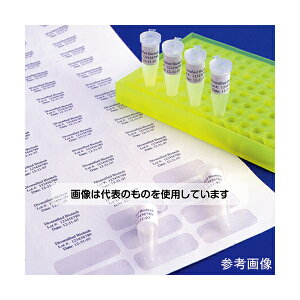 アズワン(AS ONE) 一般のラベリング用 タフタッグ シートタイプ ホワイト 25x25mm 1個(80枚×25シート入) LTTI-1000 入数:1個(80枚×25シート入)