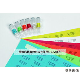 Diversified　Biotech マイクロプレート・シャーレ用 クライオタッグ シートタイプ イエロー 1個(156枚×20シート入) SIDE-1500 入数：1個(156枚×20シート入)