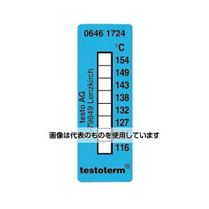 テストー(Testo) サーモシール +116 〜 +154 ℃ (10枚) 0646 1724 1個