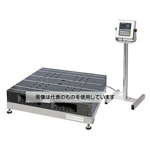 エー・アンド・デイ 防塵・防水パレット一体型デジタル台はかり ひょう量:1200kg 最小表示:0.2kg(0〜600kg)・0.5kg(600kg〜1200kg) SN-1200KWP 1個