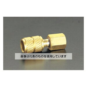 �A�Y����(AS ONE) NPT1/8xF1/4 �Q�[�W�A�_�v�^�[ EA421A �����F1��