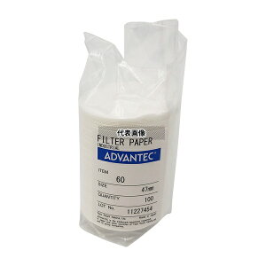ADVANTEC 3351047 �S�f�t�p�h�� No.60 100����