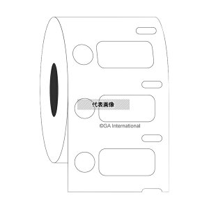 GA International EC1F-081WH ���ቷ�N���C�I���x��(DYMO�Ή�)��+�p�^ 26.4×12.7+��9.5mm 1��(500����)