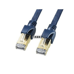 �T�����T�v���C EA764BB-396 10.0m �t���b�gLAN�P�[�u��(CAT6A�E���c��)[�l�C�r�[]