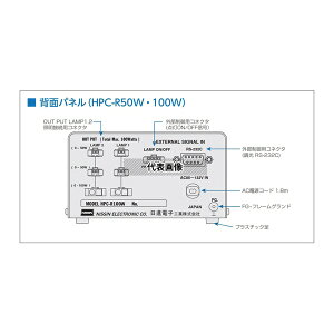 ���i�d�q�H�� HPC-R100W LED�Ɩ��p�d�� �����g�A���_���p�d�� �f�W�^���d�� RS-232C�V���A���ʐM�����^ AC�d�� 2�`�����l�� 100W 12V�Ɩ�