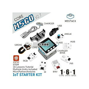 M5Stack M5STACK-K006-V27 M5GO IoT�X�^�[�^�[�L�b�g V2.7