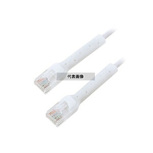 �~���V C6A-K050W CAT6A LAN�P�[�u�� 5m �z���C�g