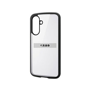 �G���R�� PM-G254TSLFCBK Galaxy A36 5G�p�n�C�u���b�h�P�[�X TOUGH SLIM LITE �t���[���J���[ �w�ʃN���A �u���b�N