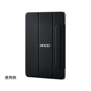 �G���R�� TB-A25MWVPF2BK iPadAir11�C���`(M3/M2)�p�t���b�v�P�[�X �����^ �\�t�g���U�[ �}�O�l�b�g���� �X���[�v�Ή� �u���b�N