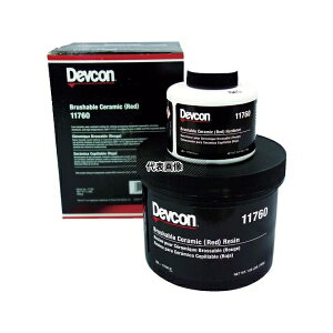 Devcon �ϐI�E�ϖ��Օ�C�� �u���b�V���u���Z���~�b�N�� 2lb DV11760 �����F1�Z�b�g
