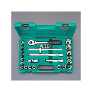 "�A�Y����(AS ONE) 1/2""DR �\�P�b�g�����`�Z�b�g EA687CK-3 �����F1�Z�b�g"