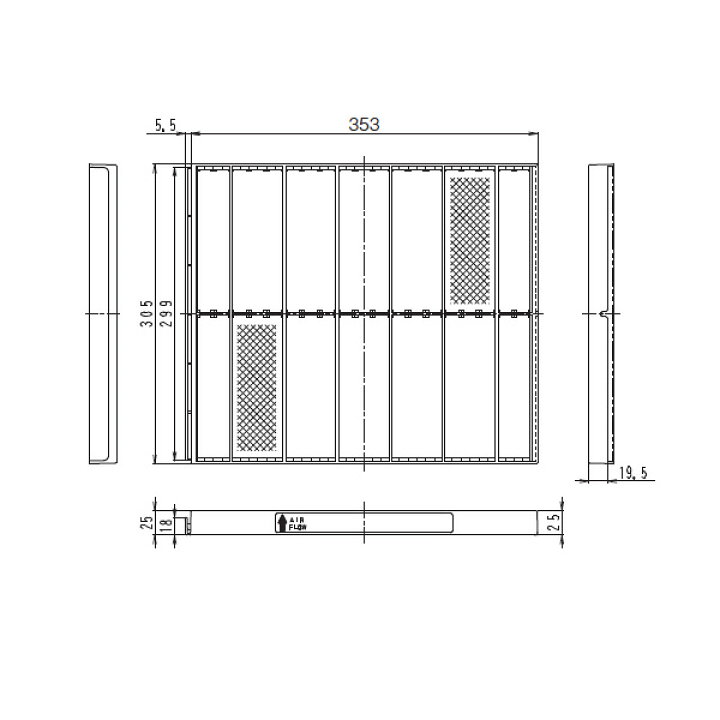 楽天市場】オーケー器材 (DAIKIN ダイキン) 純正別売品 KAF371B56 