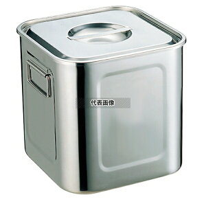 YUKIWA(�O��) UK 18-8(�X�e�����X) �p�^ �L�b�`���|�b�g 24cm ��t 12.6L �X�g�b�N�|�b�g/�ۑ��e�� No.0032100