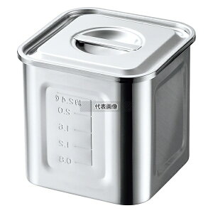 AG 18-8(�X�e�����X) �ڐ��t �p�^�L�b�`���|�b�g 12cm �薳 ��1.6L �O��:126×126 �X�g�b�N�|�b�g/�ۑ��e�� No.1153030