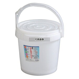 JEJアステージ ふた付バケツ #5 ナチュラル 5L φ250×H220 清掃/衛生用品 No.3673840