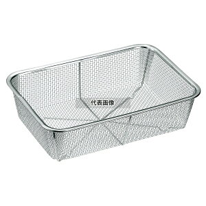 ThreeSnow(新越) 18-8(ステンレス) 特角深型 ザル 3号 210×150 中 31293 210×150 水切り/ザル No.5644000