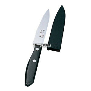 北正(関兼常) 木サヤ付 フルーツナイフ 剣型 ST-600 10.4cm 220 庖丁 No.6812700