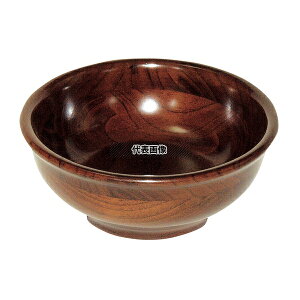 薗部産業 ケヤキカラー KC型 サラダボール KC-18 ナツメ材 和/洋/中 食器 No.7589800