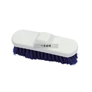 ジャストマン カラーデッキブルーム1385用 替ブラシ ブルー 幅230 清掃/衛生用品 No.7907111
