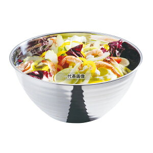 YUKIWA(�O��) UK 18-8(�X�e�����X) �T���_�{�[��/���C�� �V���O���E�H�[�� 14cm 0.5L ��155×H65 �r���b�t�F�֘A No.8146870