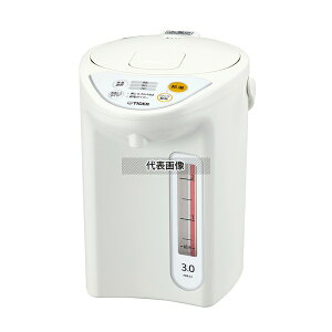 タイガー魔法瓶 タイガー マイコン電動ポット PDR-G301 (W) 3L 280×212×H294 カフェ/サービス用品/トレー No.8353633