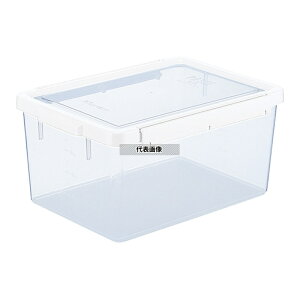 RISU(���X) �p�b�Z�^�C�g ���b�N�� �V�[���e�� TW-100 �z���C�g 9600ml 250×356×H165mm �X�g�b�N�|�b�g/�ۑ��e�� No.0131720