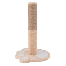 不二貿易 爪とぎ ポールタイプ ねこぱんち ブラウン 猫 爪研ぎ ペット用品 猫用品 段ボール おしゃれ【在庫有り】