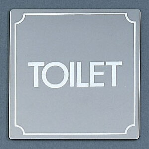 @TCv[g@wTOILETx@KS1114-3@110mm×110mm×1mm@XeXSUS304ʁ@HGb`Oe[vt