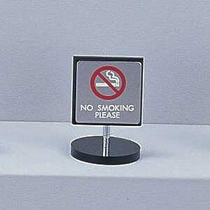  TC 60mmp×90mm×12mm XeXSUS304/AN _:^JʕW wNOSMOKINGPLEASEx(KS699-4)