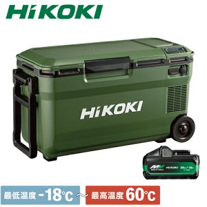 �n�C�R�[�L �≷�� UL18DE(WMGZ) 36L �o�b�e���[�t(BSL36B18X)�t�H���X�g�O���[�� �A�E�g�h�A �L�����v �ЊQ �����΍��p�i �ۗ≷�� �ۉ� �① �R�[�h���X HiKOKI�y�݌ɗL��z
