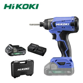 HiKOKI（日立工機） 18V コードレスインパクトドライバ FWH18DA(BG) (5760-1215) 電池×1個・充電器・ケース付【在庫有り】