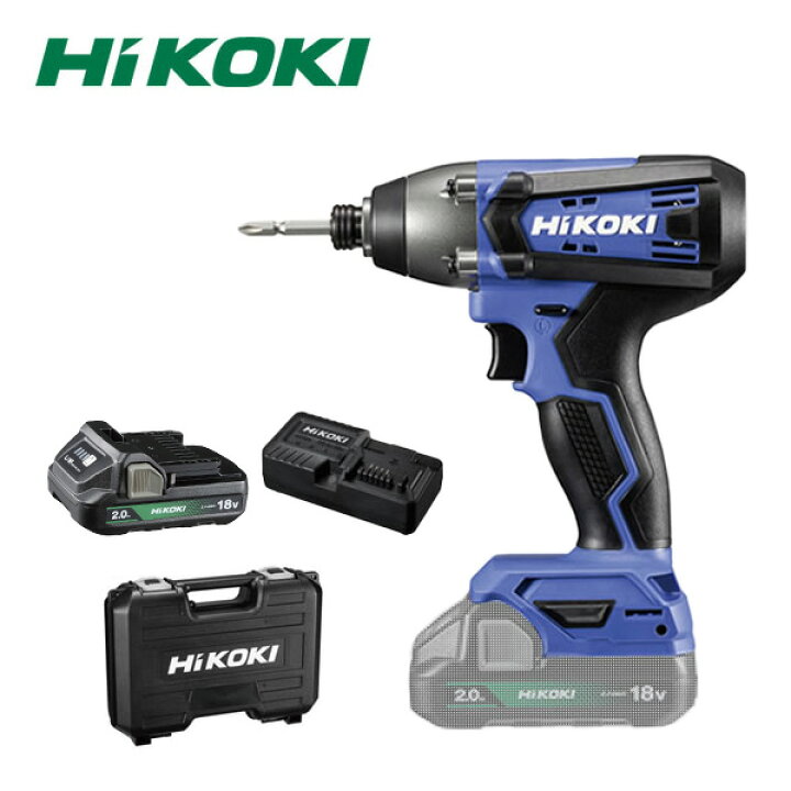 楽天市場】HiKOKI(日立工機) 18V コードレスインパクトドライバ 