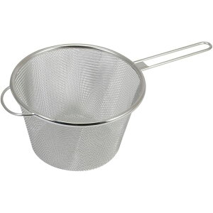 【お得な2個セット】LD-407 ステンレス製 手付き 深ザル 18cm LD-407 Style Kitchenware | ザル ざる 深型 深ザル 手付き 持ち手 持ち手付き 取っ手 18cm ステンレス 衛生的 丈夫 食洗機対応 麺類 茹で野菜