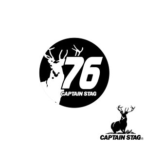 �L���v�e���X�^�b�O(CAPTAIN STAG) CS�f�U�C���X�e�b�J�[(76�E�}���V�J)��60mm | �}���V�J �A�E�g�h�A �X�e�b�J�[ �V�[�� ��60mm �L�����v�p�i ���O �o�[�x�L���[ �p�[������ �� �L�����v ���a60mm