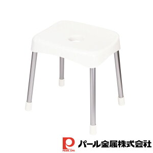 【お得な2個セット】スタイルピュア バススツールワイド40cm(ホワイト) | ホワイト 風呂 椅子 ワイド 高さ スツール バス 日本製 風呂椅子 バスチェア バススツール 座面高40cm イス 足 足が長